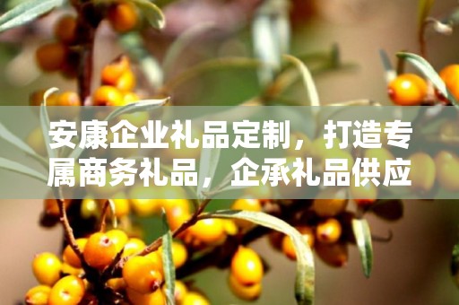 安康企业礼品定制，打造专属商务礼品，企承礼品供应链助力企业发展